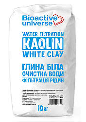 Глина біла для очищення води (Каолін), мішок 10кг