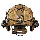 Шолом тактичний Fast TEAM WENDY Helmet NIJ IIIA + Навушники Walkers Razor Slim з чебурашкою + ліхтарик + кавер, фото 9