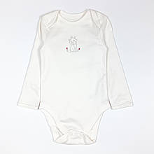 Бодік з довгим рукавом для дівчинки George, 18-24м (86-92см)