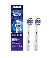Насадки для електричних зубних щіток вибілювальні Oral-B 3D White EB18-2 шт.