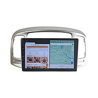 Штатна Магнітола Hyundai Accent 2009-2011 на Android Модель XYAuto-7311-8octa-CarPlay-360