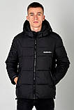 Чоловіча зимова куртка, чорного кольору., фото 3