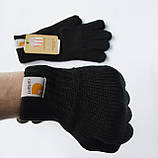 Рукавички Carhartt перчатки Рукавиці зимові чоловічі кархарт, фото 2