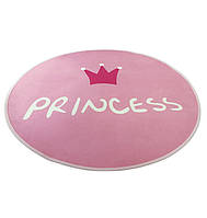 Коврик под кресло защитный для пола АКЛАС Принцесс Принтовый Розовый