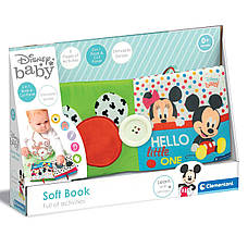 М'яка іграшка-книга Clementoni "Soft Book", серія "Disney Baby", фото 6