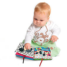 М'яка іграшка-книга Clementoni "Soft Book", серія "Disney Baby", фото 4