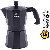 Гейзерная кофеварка Vinzer Moka Nero 6 чашек (89395)