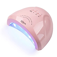 Лампа для маникюра светодиодная SUN One 48W (Лампа для ногтей, Лампа для ногтей с таймером) (Розовый)
