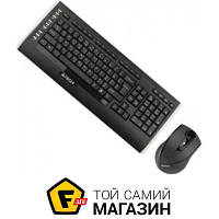 Комплект (клавиатура и мышь) A4Tech G9300F Black
