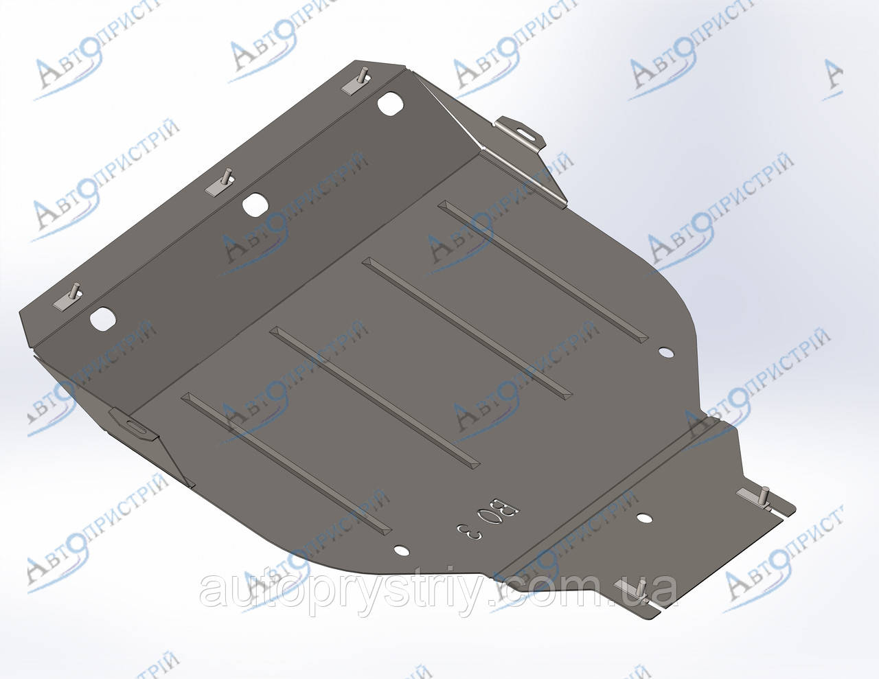 Захист двигуна та КПП Volvo C30 (2006-2013) V - 1.6, 1.8, 2.0, 2.4, 2.4D
