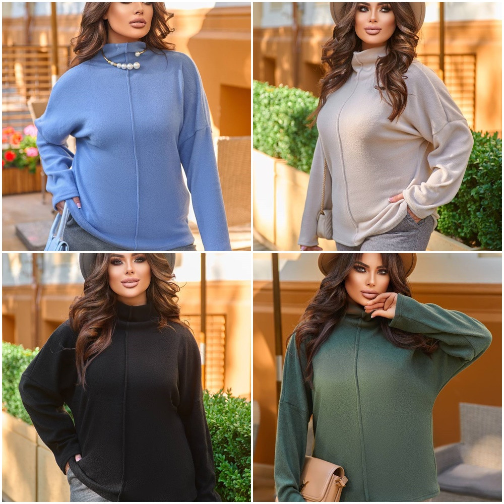 Зручна жіноча кофта на ґудзиках із в'язання ангора розміри норма та батал