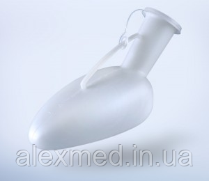 Ємкість для збору сечі для чоловіків Plastilab, 1000 мл, з HDPE, з кришкою