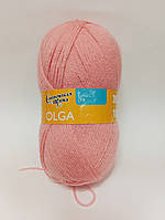 Пряжа для вязания "Ольга". ярко-розовый