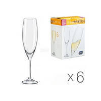 Набор бокалов для шампанского 230 мл Sophia Bohemia b40814 /230
