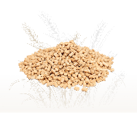 Топливные пеллеты из пшеничных отрубей 25 кг