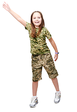 Дитячі камуфляжні шорти ARMY KIDS RANGER камуфляж Піксель, фото 3