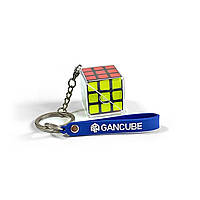 GAN 328 Keychain black | Брелок Кубик Рубіка 3x3 Ган 2.8 см чорний пластик