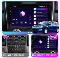Штатна магнітола Lesko для Mazda CX-7 I 2006-2009 екран 9" 1/16Gb/ Wi-Fi Optima GPS Android 1 шт., фото 4