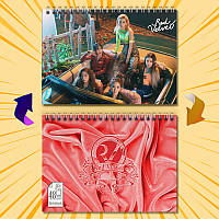 Скетчбук А5 48 арк. 150 гр.м² K-Pop Group red velvet