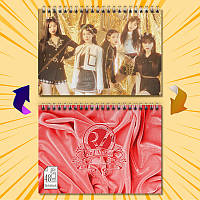 Скетчбук А5 48 арк. 150 гр.м² K-Pop Group red velvet 005