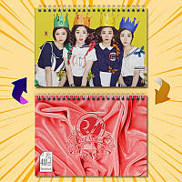 Скетчбук А5 48 арк. 150 гр.м² K-Pop Group red velvet 007