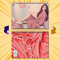 Скетчбук А5 48 арк. 150 гр.м² K-Pop Group red velvet 008