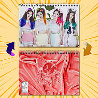 Скетчбук А5 48 арк. 150 гр.м² K-Pop Group red velvet 009