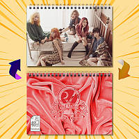 Скетчбук А5 48 арк. 150 гр.м² K-Pop Group red velvet 011