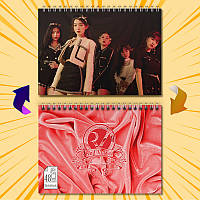 Скетчбук А5 48 арк. 150 гр.м² K-Pop Group red velvet 014