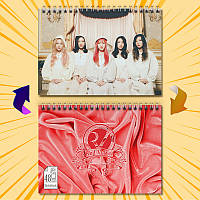 Скетчбук А5 48 арк. 150 гр.м² K-Pop Group red velvet 015