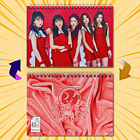Скетчбук А5 48 арк. 150 гр.м² K-Pop Group red velvet 017