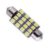 T11 / C5W LED 3528 (16SMD 36мм Печатная плата)