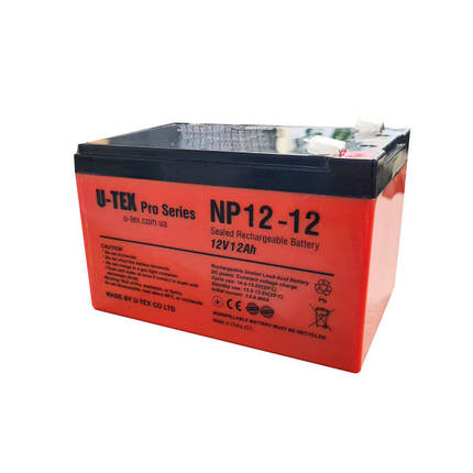 U-tex PRO 12В / 12 Ah, фото 1