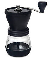 Кофемолка ручная Hario Ceramic Coffee Mill Skerton+PLUS MSCS-2DTB