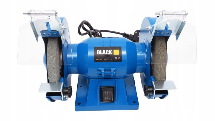 Точильний верстат BLACK TOOLS [350Вт / Діаметр диска: 150 мм / Безвібраційна робота], фото 1