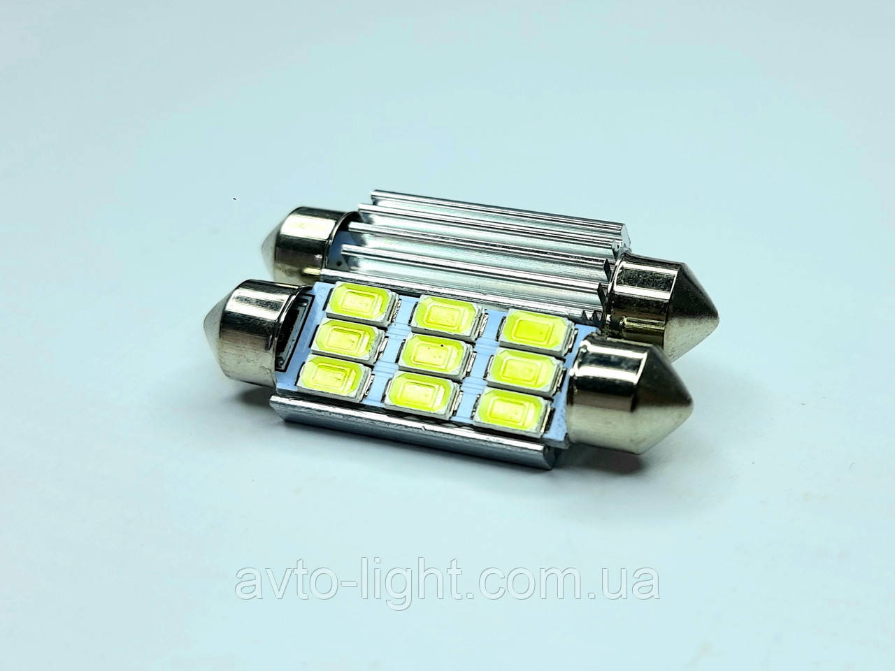 Світлодіодна лампа StarLight T11 6 діодів 5630 1 W 12 V WHITE / 36 mm / мультиполярна