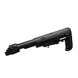 Прямий приклад DLG TACTICAL DLG-087, телескоп, без підщечника, Черный (повний комплект), антабка на 2 сторони, фото 3