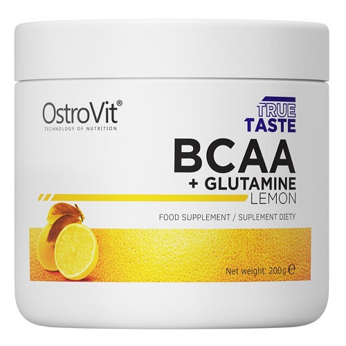 Амінокислоти (БЦАА) OstroVit BCAA + Glutamine (200 грам.)