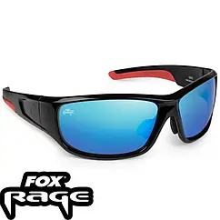 Сонцезахисні окуляри Fox Rage Shield Wraps Brown Lense Mirror Blue