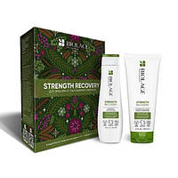 Подарочный набор для поврежденных волос Biolage Strenght Recovery