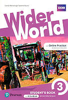 Учебник Wider World 3 Student's Book + ActiveBook with MyEnglishLab (Carolyn Barraclough) Pearson