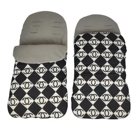 Універсальний теплий конверт на флісі сірий шанель Anex, фото 1