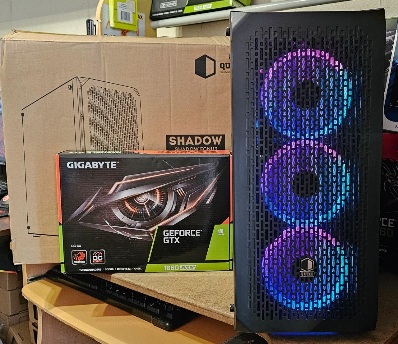 Игровой компьютер Intel Core i7 6700 4.0GHZ, GTX 1660 SUPER 6GB, 16GB ...