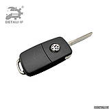 Викидний ключ корпус New Beetle Volkswagen 3 кнопки індикатор зверху 5K0837202AD 5FA01018002, фото 3