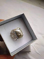 Серебряное мужское кольцо "Граф" (с инициалами любимого мужчины) - незабываемый подарок