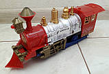 Іграшка поїзд музичний, зі світлом | Дитячий потяг | Іграшки для хлопчиків, фото 4