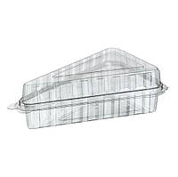 Контейнер пластиковый треугольный для десерта 165х105х55 см 1 шт (100/500)