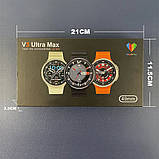 Смартгодинник Smart Watch V3 ULTRA MAX-1.6дюймів-підтримка дзвінків, спортивні режими Orange, фото 2