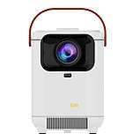 Розумний проєктор з Wi-Fi E350 800 ANSI, Android 11, 4K, Bluetooth, 4-ядерний, для домашнього кінотеатру, фото 2