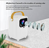 Розумний проєктор з Wi-Fi E350 800 ANSI, Android 11, 4K, Bluetooth, 4-ядерний, для домашнього кінотеатру, фото 4